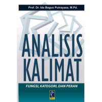 Analisis kalimat : fungsi, kategori dan peran