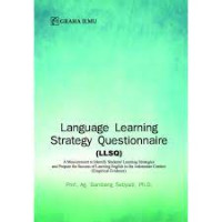 Language Learning Strategy Questionnaire (LLSQ)